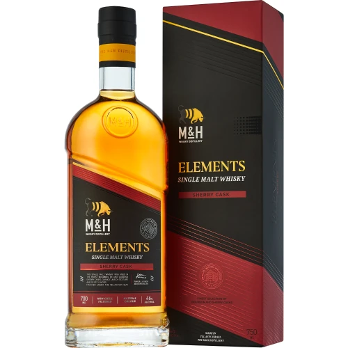 M&amp;H Elements Sherry Single Malt 0,7l.webp