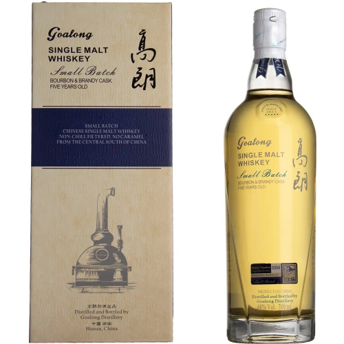 Goalong 5 Yo Single Malt Bourbon &amp; Brandy Cask + Kartonik .webp